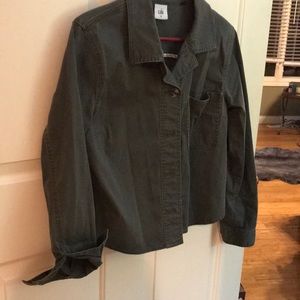 Cabi army green top/jacket